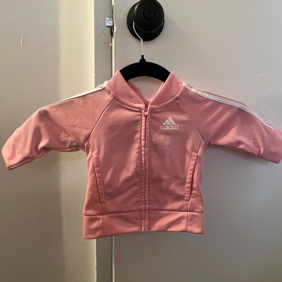 Baby Pink Adidas Tracksuit - Picture 2 of 4